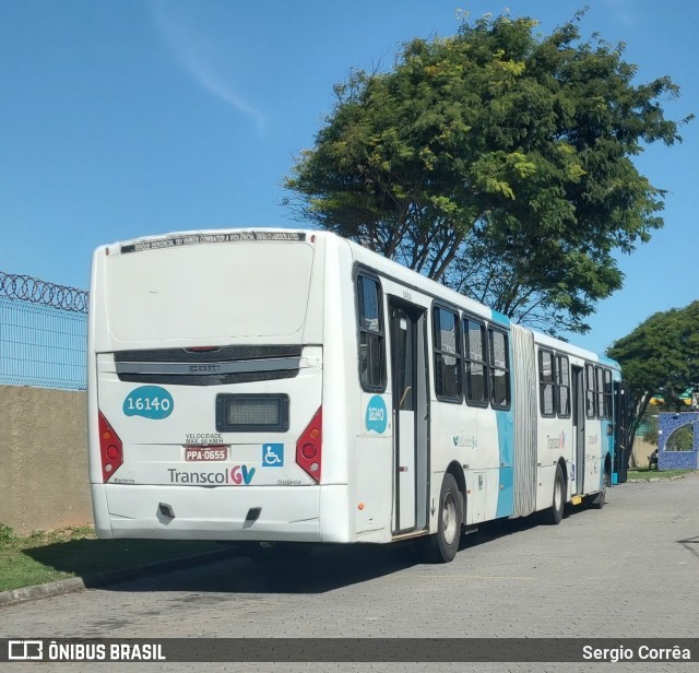 Expresso Santa Paula 16140 na cidade de Vila Velha, Espírito Santo, Brasil, por Sergio Corrêa. Número da foto: #12151554.