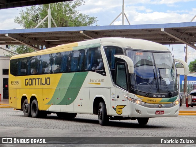 Empresa Gontijo de Transportes 18995 na cidade de Resende, Rio de Janeiro, Brasil, por Fabricio Zulato. Número da foto: #12155587.