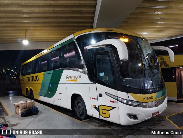 Empresa Gontijo de Transportes 19540 na cidade de Salvador, Bahia, Brasil, por Matheus Cauã. Número da foto: #12154362.