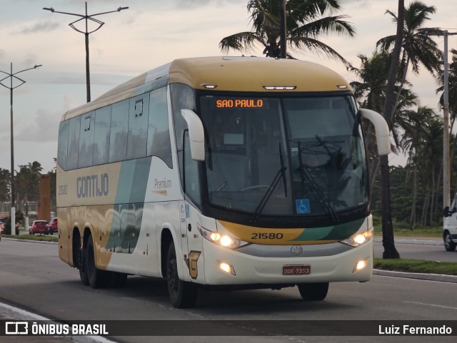 Empresa Gontijo de Transportes 21580 na cidade de Maceió, Alagoas, Brasil, por Luiz Fernando. Número da foto: #12155799.