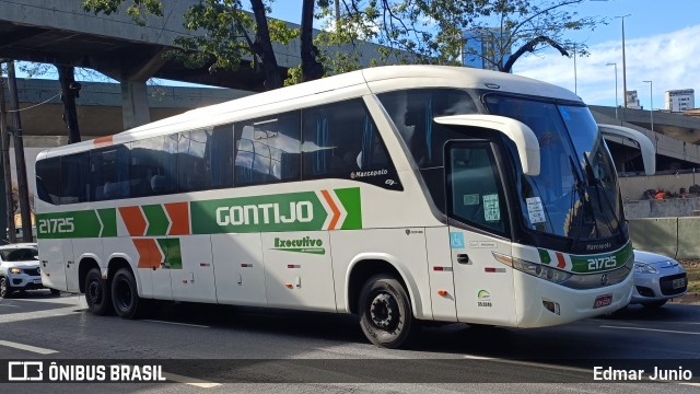 Empresa Gontijo de Transportes 21725 na cidade de Belo Horizonte, Minas Gerais, Brasil, por Edmar Junio. Número da foto: #12154796.