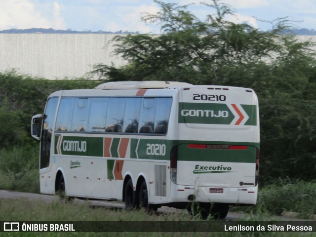 Empresa Gontijo de Transportes 20210 na cidade de Caruaru, Pernambuco, Brasil, por Lenilson da Silva Pessoa. Número da foto: #12156065.
