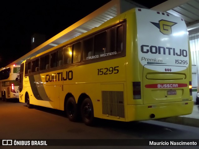 Empresa Gontijo de Transportes 15295 na cidade de Belo Horizonte, Minas Gerais, Brasil, por Maurício Nascimento. Número da foto: #12156230.