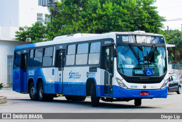 Transol Transportes Coletivos 50388 na cidade de Florianópolis, Santa Catarina, Brasil, por Diego Lip. Número da foto: #12156309.
