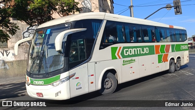 Empresa Gontijo de Transportes 21680 na cidade de Belo Horizonte, Minas Gerais, Brasil, por Edmar Junio. Número da foto: #12154295.