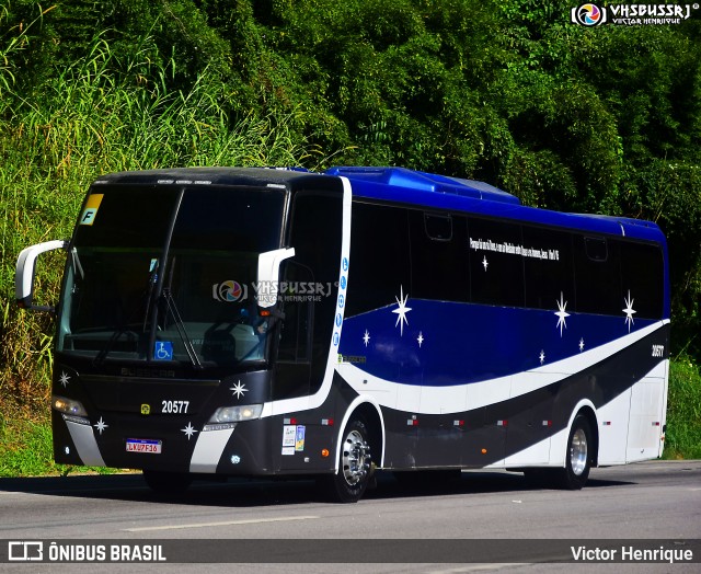 Ônibus Particulares 20577 na cidade de Petrópolis, Rio de Janeiro, Brasil, por Victor Henrique. Número da foto: #12155406.