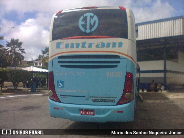 Emtram 4930 na cidade de Piritiba, Bahia, Brasil, por Mario dos Santos Nogueira Junior. Número da foto: #12156228.