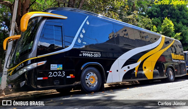 Mendes Transporte e Turismo 2023 na cidade de Caldas Novas, Goiás, Brasil, por Carlos Júnior. Número da foto: #12154299.