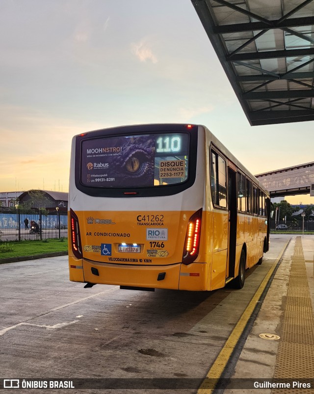 Real Auto Ônibus C41262 na cidade de Rio de Janeiro, Rio de Janeiro, Brasil, por Guilherme Pires. Número da foto: #12155604.
