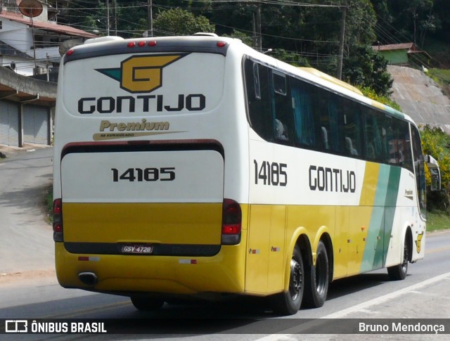 Empresa Gontijo de Transportes 14185 na cidade de Teresópolis, Rio de Janeiro, Brasil, por Bruno Mendonça. Número da foto: #12155477.