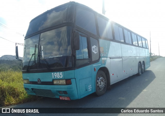 Ônibus Particulares BTO0211 na cidade de São João del Rei, Minas Gerais, Brasil, por Carlos Eduardo Santos. Número da foto: #12154317.