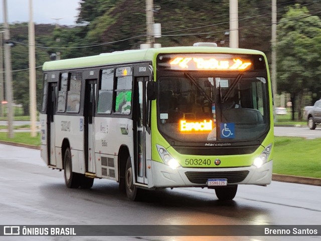 BsBus Mobilidade 503240 na cidade de Brasília, Distrito Federal, Brasil, por Brenno Santos. Número da foto: #12155830.