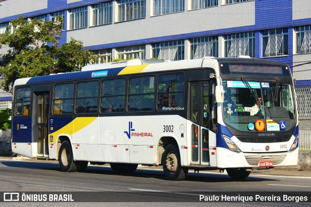 Viação Pinheiral 3002 na cidade de Volta Redonda, Rio de Janeiro, Brasil, por Paulo Henrique Pereira Borges. Número da foto: #12154657.