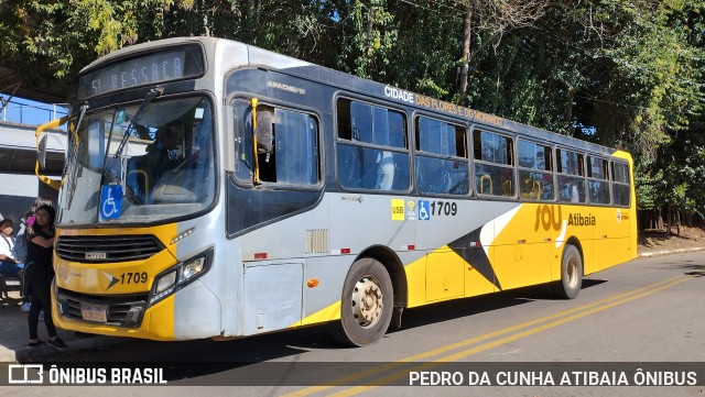 Sancetur - Sou Atibaia 1709 na cidade de Atibaia, São Paulo, Brasil, por PEDRO DA CUNHA ATIBAIA ÔNIBUS. Número da foto: #12158537.