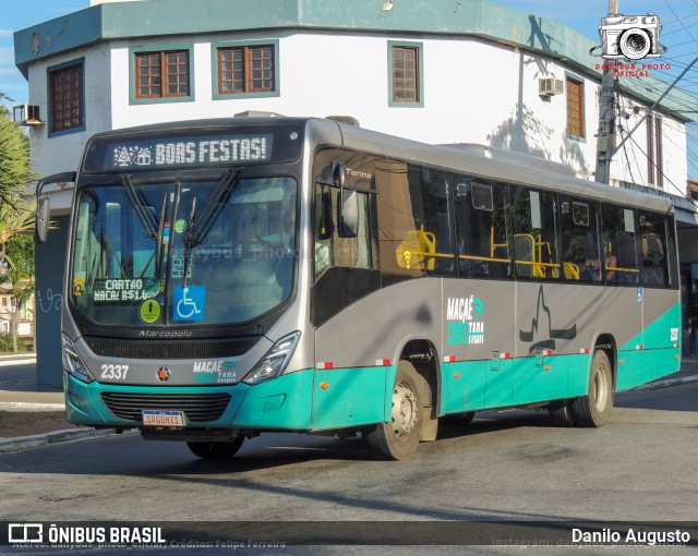 SIT Macaé Transportes 2337 na cidade de Rio de Janeiro, Rio de Janeiro, Brasil, por Danilo Augusto. Número da foto: #12156965.