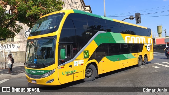 Empresa Gontijo de Transportes 23035 na cidade de Belo Horizonte, Minas Gerais, Brasil, por Edmar Junio. Número da foto: #12158572.