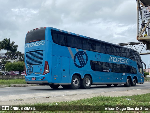 Auto Viação Progresso 6117 na cidade de Goianinha, Rio Grande do Norte, Brasil, por Alison Diego Dias da Silva. Número da foto: #12158877.