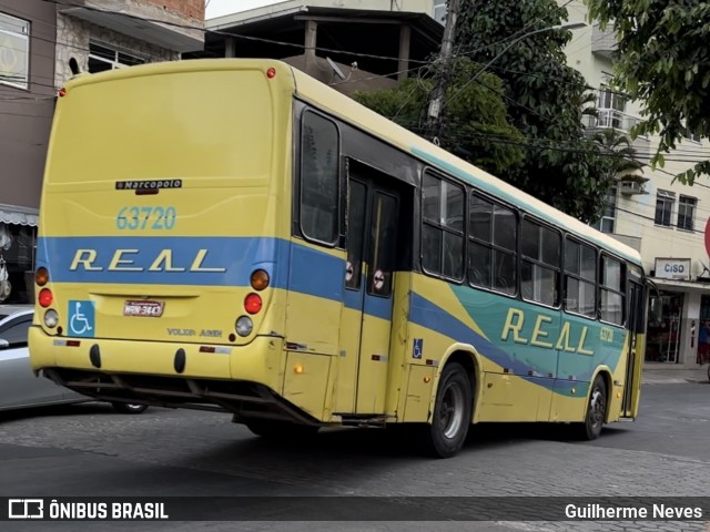 Viação Real Ita 63720 na cidade de Castelo, Espírito Santo, Brasil, por Guilherme Neves. Número da foto: #12158402.