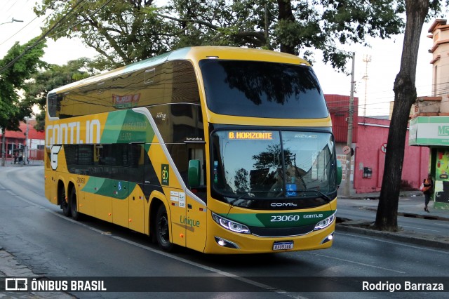 Empresa Gontijo de Transportes 23060 na cidade de Belo Horizonte, Minas Gerais, Brasil, por Rodrigo Barraza. Número da foto: #12157607.