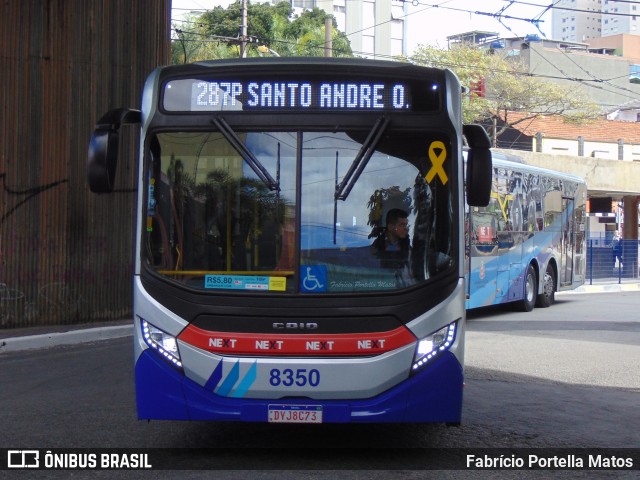 Next Mobilidade - ABC Sistema de Transporte 8350 na cidade de Santo André, São Paulo, Brasil, por Fabrício Portella Matos. Número da foto: #12157895.