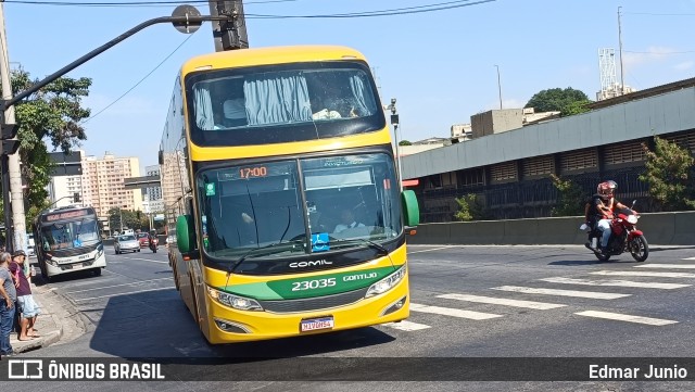 Empresa Gontijo de Transportes 23035 na cidade de Belo Horizonte, Minas Gerais, Brasil, por Edmar Junio. Número da foto: #12158567.
