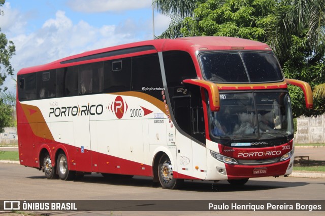 Auto Viação Porto Rico 2002 na cidade de Imperatriz, Maranhão, Brasil, por Paulo Henrique Pereira Borges. Número da foto: #12158152.