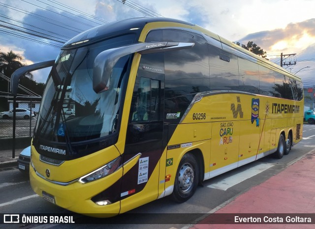 Viação Nova Itapemirim 60256 na cidade de Cariacica, Espírito Santo, Brasil, por Everton Costa Goltara. Número da foto: #12156792.