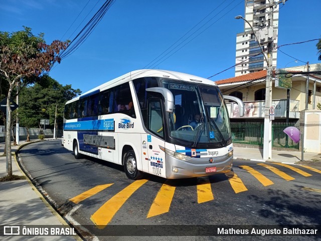 Auto Viação Bragança 11.004 na cidade de Bragança Paulista, São Paulo, Brasil, por Matheus Augusto Balthazar. Número da foto: #12158790.