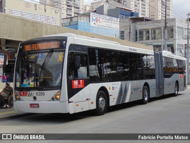 Next Mobilidade - ABC Sistema de Transporte 8209 na cidade de Santo André, São Paulo, Brasil, por Fabrício Portella Matos. Número da foto: #12157868.