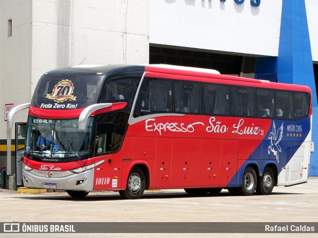 Expresso São Luiz 10110 na cidade de Goiânia, Goiás, Brasil, por Rafael Caldas. Número da foto: #12157419.