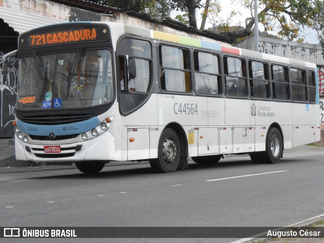 Auto Viação Três Amigos C44564 na cidade de Rio de Janeiro, Rio de Janeiro, Brasil, por Augusto César. Número da foto: #12156561.