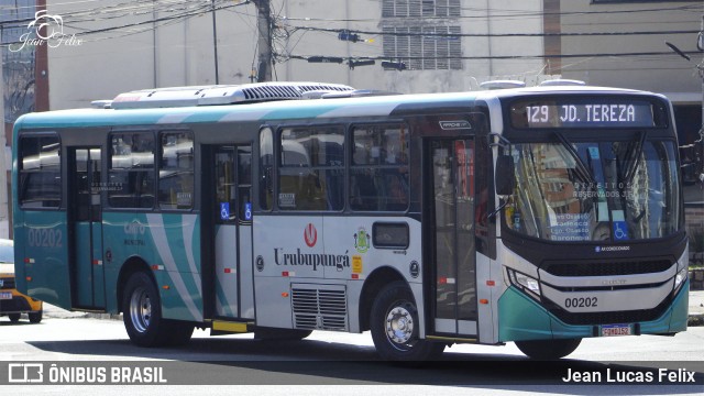 Auto Viação Urubupungá 00202 na cidade de Osasco, São Paulo, Brasil, por Jean Lucas Felix. Número da foto: #12158082.