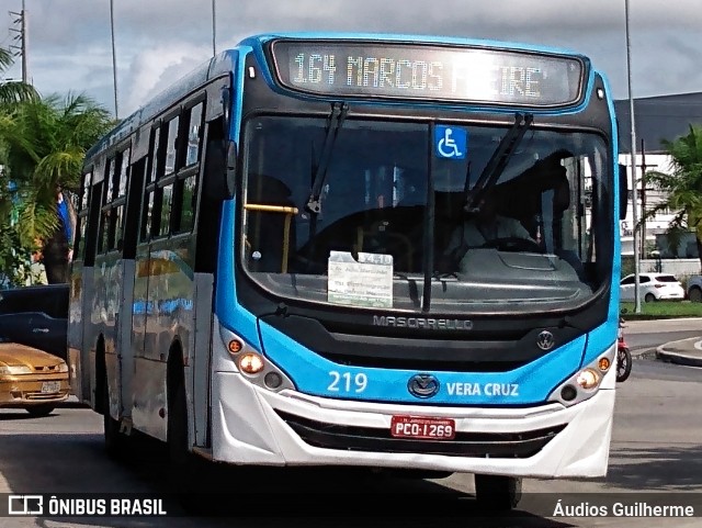 Expresso Vera Cruz 219 na cidade de Jaboatão dos Guararapes, Pernambuco, Brasil, por Áudios Guilherme. Número da foto: #12156747.