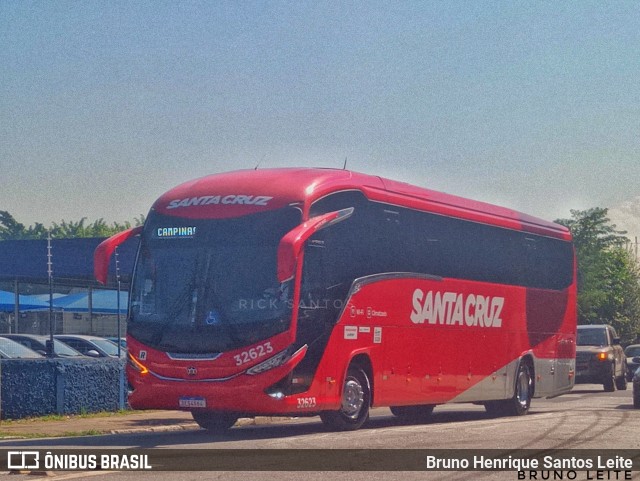 Viação Santa Cruz 32623 na cidade de São Paulo, São Paulo, Brasil, por Bruno Henrique Santos Leite. Número da foto: #12156938.