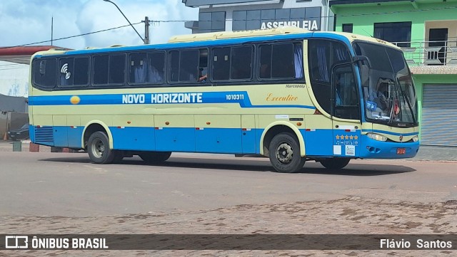 Viação Novo Horizonte 1010311 na cidade de Barra da Estiva, Bahia, Brasil, por Flávio  Santos. Número da foto: #12156967.