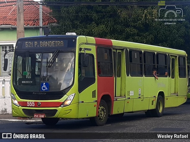 Transportes São Cristóvão 02555 na cidade de Teresina, Piauí, Brasil, por Wesley Rafael. Número da foto: #12156721.