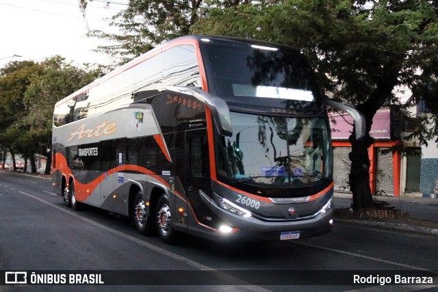 Arte Transportes e Turismo 26000 na cidade de Belo Horizonte, Minas Gerais, Brasil, por Rodrigo Barraza. Número da foto: #12158315.