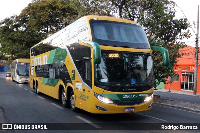 Empresa Gontijo de Transportes 25035 na cidade de Belo Horizonte, Minas Gerais, Brasil, por Rodrigo Barraza. Número da foto: #12157614.