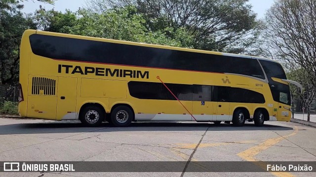 Viação Nova Itapemirim 50116 na cidade de São Paulo, São Paulo, Brasil, por Fábio Paixão. Número da foto: #12156759.