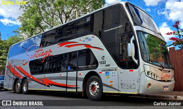 Santiago Turismo 1022 na cidade de Caldas Novas, Goiás, Brasil, por Carlos Júnior. Número da foto: #12156402.