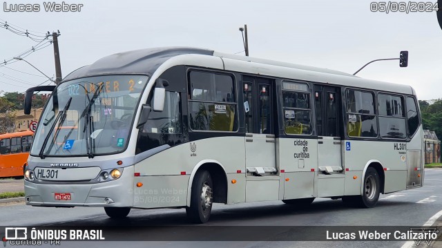 Auto Viação Redentor HL301 na cidade de Curitiba, Paraná, Brasil, por Lucas Weber Calizario. Número da foto: #12156624.