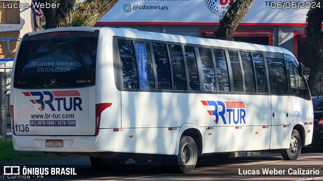 BR Tur 1136 na cidade de Curitiba, Paraná, Brasil, por Lucas Weber Calizario. Número da foto: #12156629.