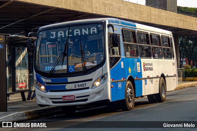 Transcooper > Norte Buss 2 6407 na cidade de São Paulo, São Paulo, Brasil, por Giovanni Melo. Número da foto: #12156711.