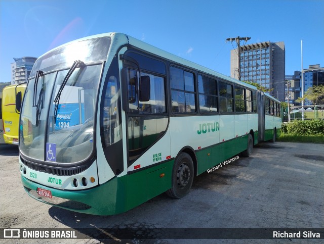 Jotur - Auto Ônibus e Turismo Josefense 1528 na cidade de Florianópolis, Santa Catarina, Brasil, por Richard Silva. Número da foto: #12156910.