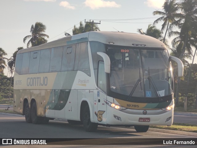 Empresa Gontijo de Transportes 18785 na cidade de Maceió, Alagoas, Brasil, por Luiz Fernando. Número da foto: #12158208.