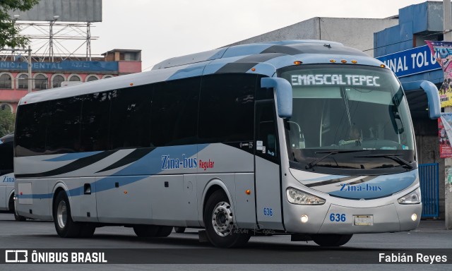 Zina-bus 636 na cidade de Toluca, Estado de México, México, por Fabián Reyes. Número da foto: #12158009.