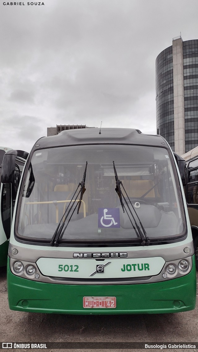Jotur - Auto Ônibus e Turismo Josefense 5012 na cidade de Florianópolis, Santa Catarina, Brasil, por Busologia Gabrielística. Número da foto: #12158203.