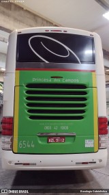 Expresso Princesa dos Campos 6544 na cidade de Curitiba, Paraná, Brasil, por Busologia Gabrielística. Número da foto: #12158158.
