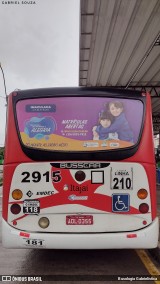Itajaí Transportes Coletivos 2915 na cidade de Campinas, São Paulo, Brasil, por Busologia Gabrielística. Número da foto: #12158275.