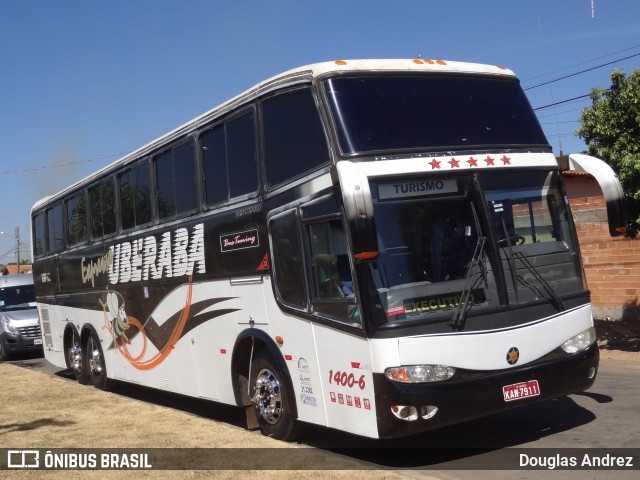 Expresso Uberaba 1400-6 na cidade de Trindade, Goiás, Brasil, por Douglas Andrez. Número da foto: #12159558.